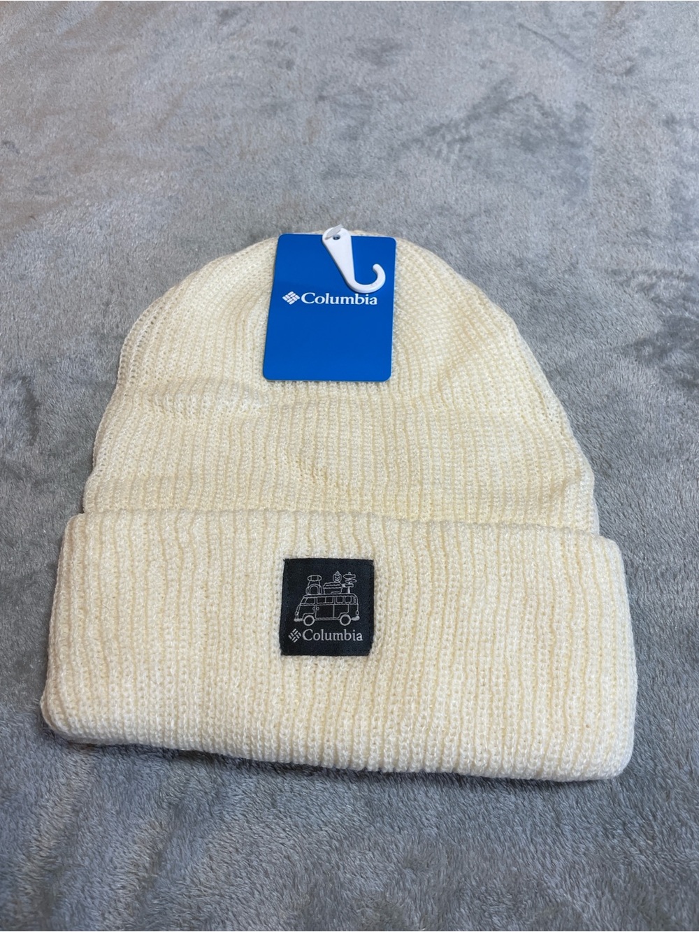 NWT Columbia Knit Cuffed Beanie Hat - Picture 1 of 3